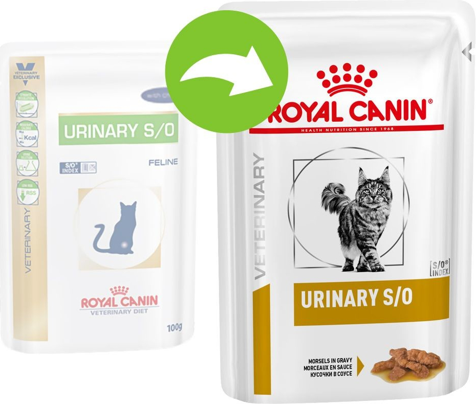 Royal Canin Feline Urinary S/O Veterinary Diet kúsky v omáčke 24 x 85 g