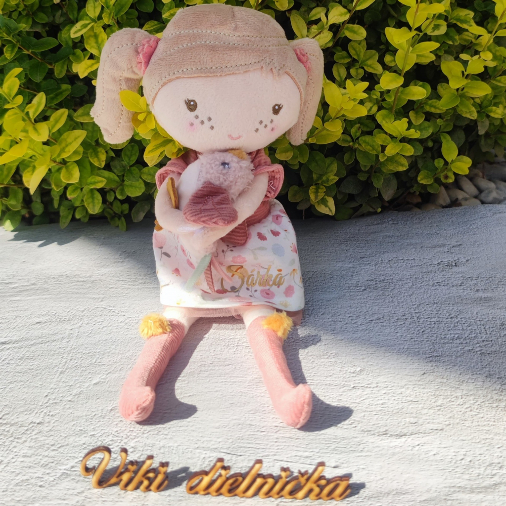 Little Dutch Látková bábika ANNA 35 cm s menom a dátumom narodenia