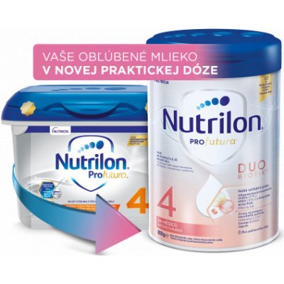 Nutrilon 4 Profutura Duobiotik batoľacie mlieko (24+ mesiacov) 800 g