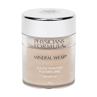 Physicians Formula Mineral Wear púder SPF15 Creamy Natural 12 g