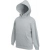 Fruit of the Loom F.O.L. | Classic Kids Hooded Sweat Detská mikina s kapucňou_16.2043 Farba: Heather Grey, Veľkosť: 128