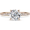 Aria | Zásnubný prsteň so stredovým kameňom 1.310ct, ružové zlato, s diamantmi 46