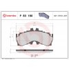 Sada brzdových platničiek, vždy 4 kusy v sade BREMBO P 83 180 (P83180)