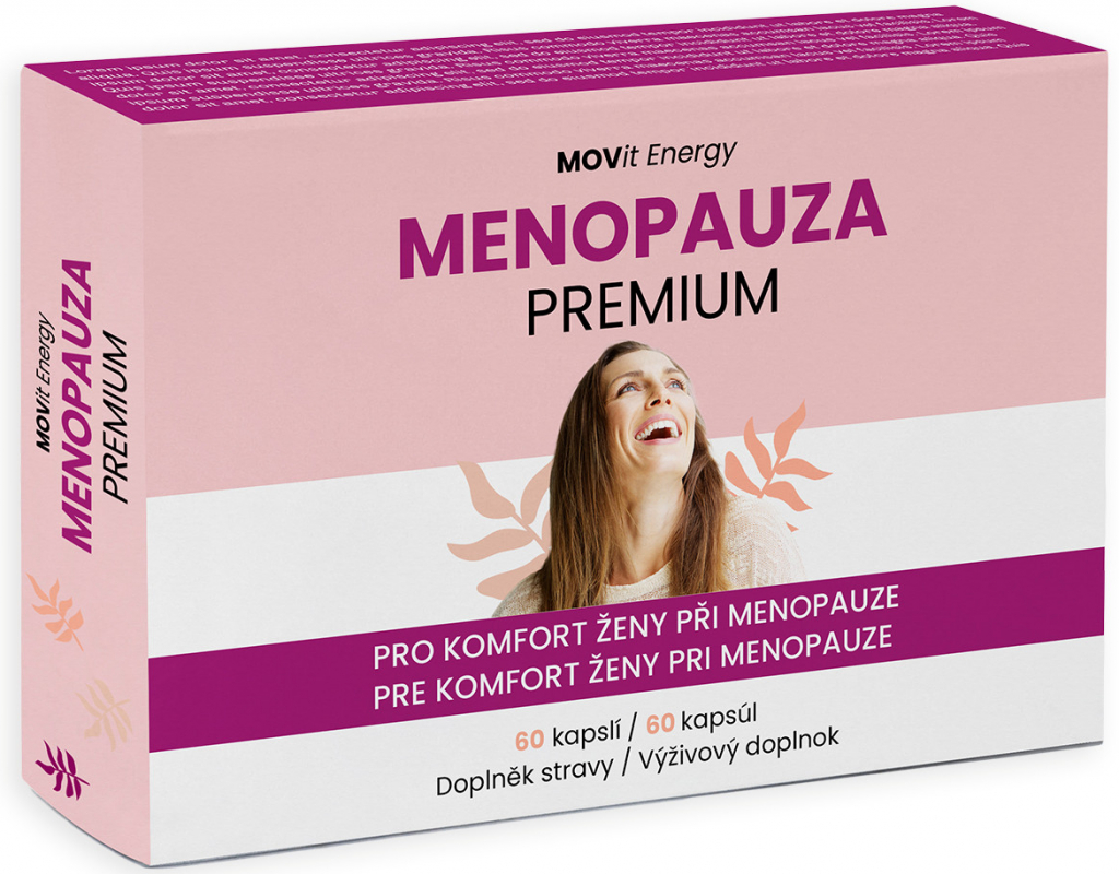 MOVit Menopauza Premium 60 kapslí