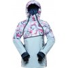 Alpine Pro OMEQA dámska modrá lyžiarska bunda s membránou ptx + šál Kilpi - XL