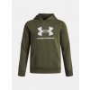Chlapčenská mikina Under Armour UA Rival Fleece BL Hoodie-GRN Zelená YLG