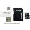 GOODRAM microSDHC karta 16GB M1A4 All-in-one (R:100/W:10 MB/s), UHS-I Class 10, U1 + Adapter + OTG card reader/čtečka