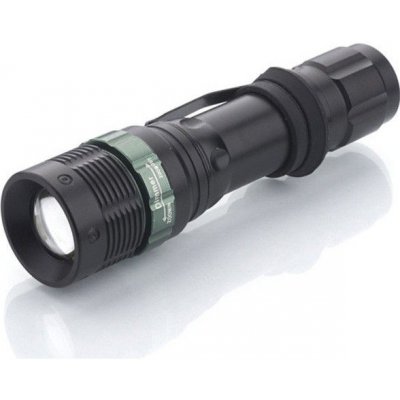 Solight kovové svietidlo, 3W CREE LED, čierna, fokus, 3x AAA WL09