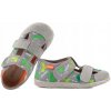 MILAMI 118-4 BAREFOOT TEXTILNÉ DOMÁCE DETSKÉ PAPUČE SUCHÝ ZIPS 29