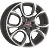 Alu disk MAK TORINO 6x15, 5x98, 58.1, ET37.5 GUN MET-MIRROR FACE