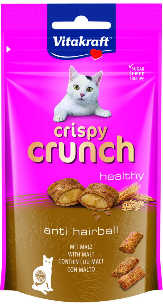 Vitakraft Cat Crispy Crunch sladový 60 g