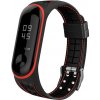 Xiaomi Mi Band 3/4 náhradný náramok - Textúrovaný Farba: Červená, Variant: Lines MBSCZ-TXT016
