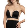 Bye Bra Seamless U-Style Bra - Black Size D