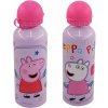 Kids Euroswan Hliníková fľaša 500ml - Prasiatko Peppa