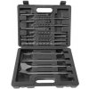 Sada vrtákov a sekáčov Strend Pro SD047, 13 dielna, SDS+, v kufri