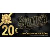 Yakuza Darčeková poukážka v hodnote 20 € pre nákup v kamenných predajniach Hodnota: 20 €, Použitie: v kamenných predajniach