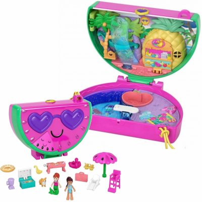 MATTEL Polly Pocket World Truhlička melón