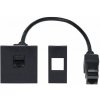 Solight RJ45 Cat6 Doplnkový modul pre vstavané zásuvky PP128-RJ45