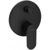 Hansgrohe Rebris S - Vaňová batéria pod omietku, matná čierna - 72467670