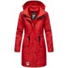 Navahoo Deike dámska zimná bunda do dažďa s kapucňou červená