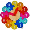 Dřevěné hodiny – puzzle