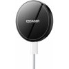 ESSAGER ES-WC20 2v1 bezdrôtová MagSafe nabíjačka pre iPhone / Apple Watch - 15W - čierna - možnosť vrátiť tovar ZADARMO do 30tich dní