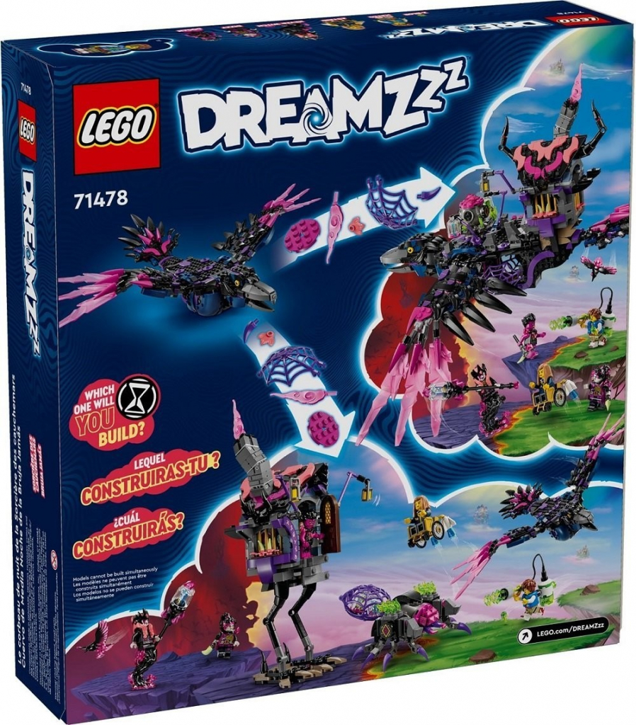 LEGO® DREAMZzz™ 71478 Nikdyčarodejnica a jej Polnočný havran