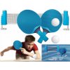 SÚPRAVA NA STOLNÝ TENIS PING PONG 2x RAKETY LOPTIČKY SIEŤKA ROZKLADACIA