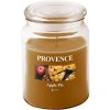 Vonná sviečka v skle PROVENCE 95 hodín jablečný závin
