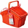 Bigjigs Toys Čajová puntíkovaná sada v piknikovém koši