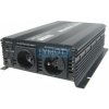 Menič napätia z 12V DC na 230V AC 1600W trvalo + USB