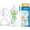 Dr Brown's options Wide neck anti colic plastová biela so silikón cumľom level 1 1 ks 150 ml
