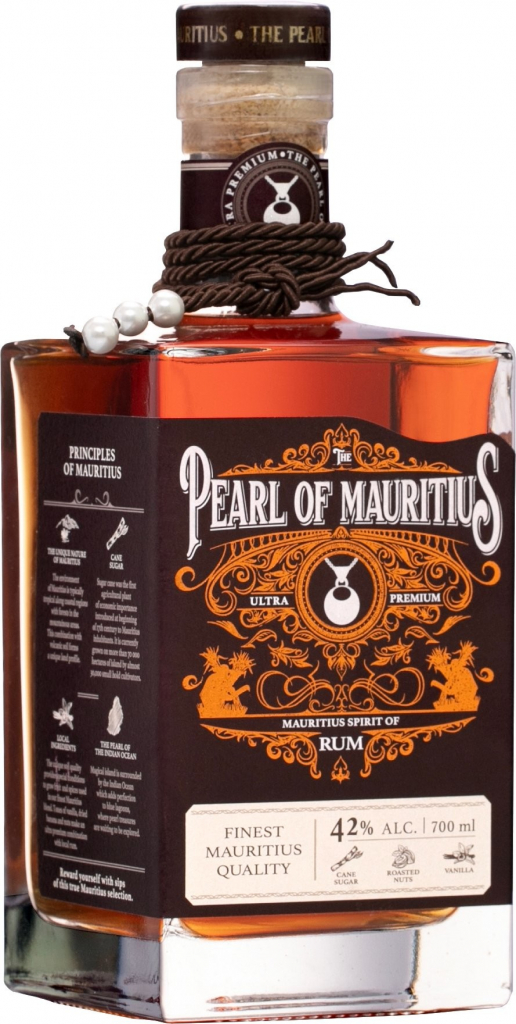 The Pearl of Mauritius Ultra Premium 42% 0,7 l (čistá fľaša)