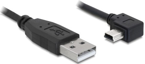 Delock Câble USB 2.0 USB A - USB C coudé 0.5 m - 80029 