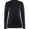 Craft CORE Warm Baselayer LS W 1912534 dámske tričko - čierna (999000) - L