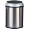 Kôš na odpadky nerezová oceľ Helpmation 8 l strieborný