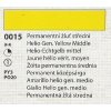 UMTON Olejové farby 20ml, rôzne odtiene Odtieň: 0015 - Permanentná žltá stredná