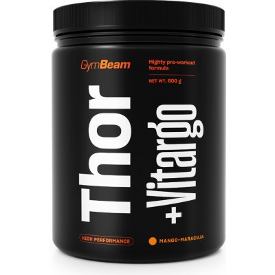 GymBeam Thor Fuel + Vitargo 600 g mango maracuja