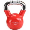 Kettlebell s chromovaným úchopem HMS KTC 6 kg červený