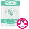 MonPeri Mega Pack 5-8 kg Eco Comfort M 224 ks