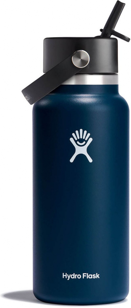 Hydro Flask Wide Flex Straw Cap 32 oz 945 ml tmavo modrá