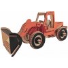 Woodcraft Drevené 3D puzzle Bager