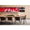 DIMEX | Dibond doska za kuchynskú linku | DBW-26060-056 Červené okvetné lístky | 260 x 60 cm + Dibond obkladová doska Dimex do kuchyne Červené okvetné lístky v rozmere 260 x 60 cm