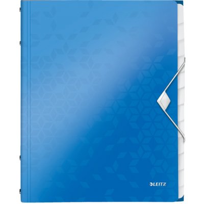 Mobilný blok linajkový Leitz WOW - Modrá metalická, A4, 80 listov