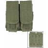 MIL-TEC puzdro na zásobníky M4/M16 dvojité OLIV