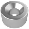Neodymový magnet s 4mm otvorom, ⌀10x5mm, N35