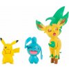 Pokémon Battle Feature figurka – Pikachu, Wynaut a Leafeon - figurky (191726382270)