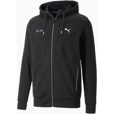 MERCEDES mikina Puma Hooded black