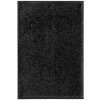 Rohožka pratelná černá 40 x 60 cm Černý 323409