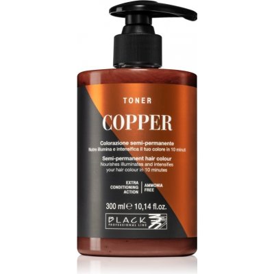 Black Professional Line Toner toner pre prírodné odtiene Copper 300 ml